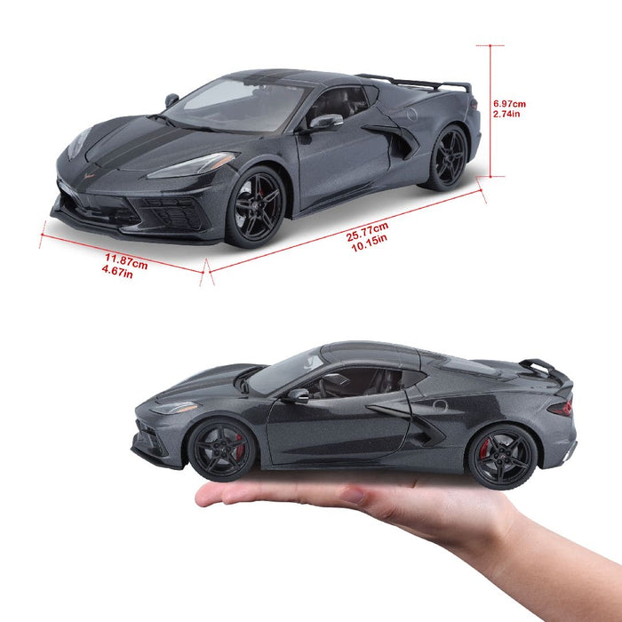 MAI31447-GREY Maisto 1/18 SE 2020 Chevrolet Corvette Stingray Z51 (Grey)