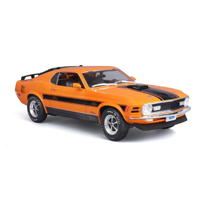 MAI31453 Maisto 1/18 SE 1970 Ford Mustang Mach 1 (Orange)