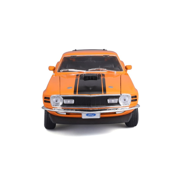 MAI31453 Maisto 1/18 SE 1970 Ford Mustang Mach 1 (Orange)