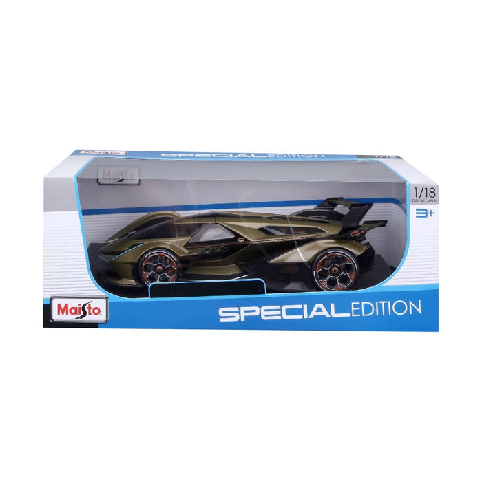 MAI31454 Maisto 1/18 SE 2020 Lambo V12 Vision Gran Turismo (Matte Green)