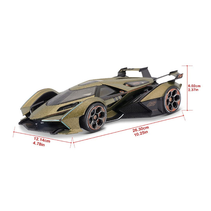 MAI31454 Maisto 1/18 SE 2020 Lambo V12 Vision Gran Turismo (Matte Green)