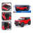 MAI31456 Maisto 1/18 SE 2021 Ford Bronco Wildtrak 2dr (Red)