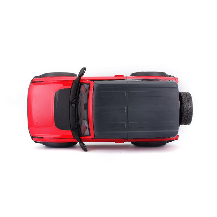 MAI31456 Maisto 1/18 SE 2021 Ford Bronco Wildtrak 2dr (Red)