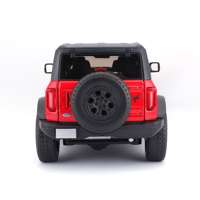MAI31456 Maisto 1/18 SE 2021 Ford Bronco Wildtrak 2dr (Red)