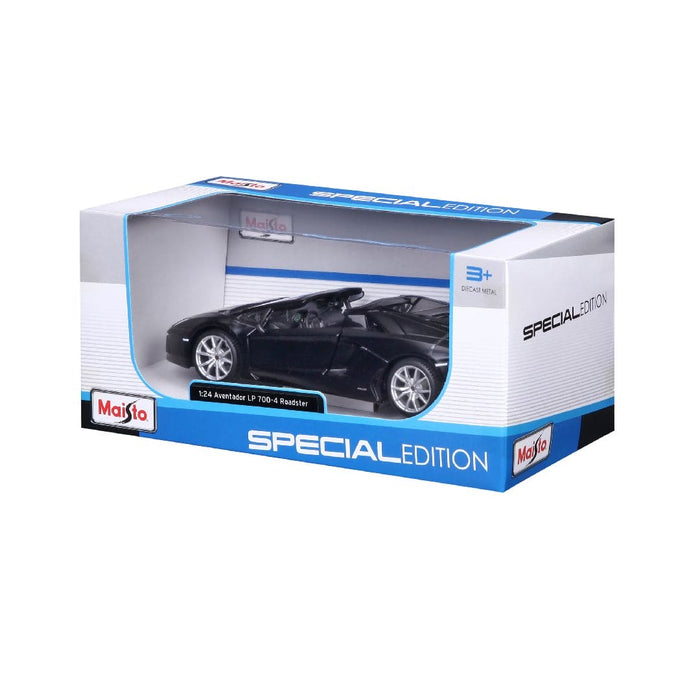MAI31504 Maisto 1/24 SE Lamborghini Aventador LP 700-4 Roadster (Black)
