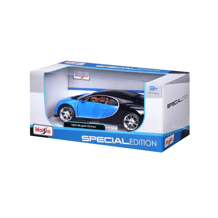 MAI31514 Maisto 1/24 SE Bugatti Chiron (Blue/Deep Blue)