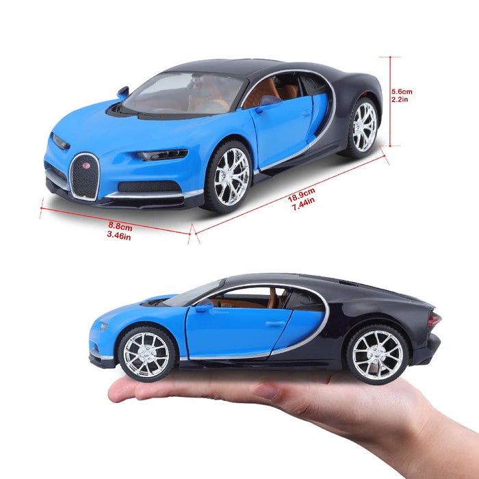 MAI31514 Maisto 1/24 SE Bugatti Chiron (Blue/Deep Blue)
