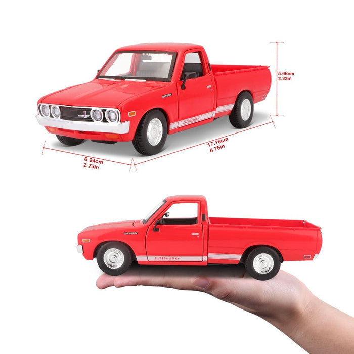 MAI31522 Maisto 1/24 SE 1973 Datsun 620 Pick-up (Red)