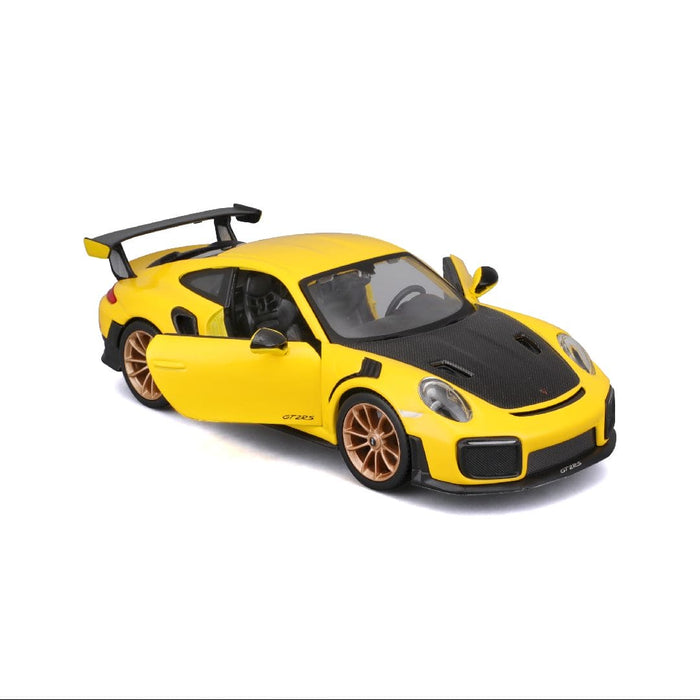MAI31523 Maisto 1/24 SE 2018 Porsche 911 GT2 RS (Yellow/Black)