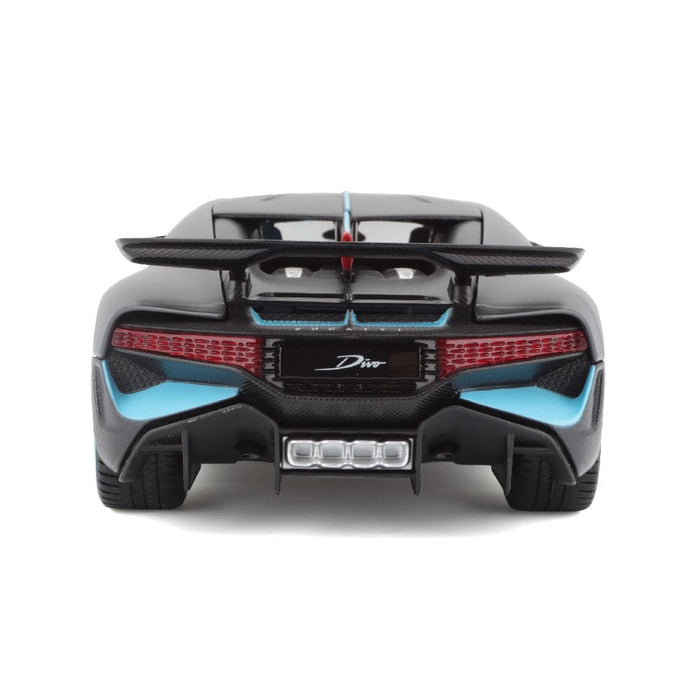 MAI31526 Maisto 1/24 SE Bugatti Divo (Charcoal/Blue)