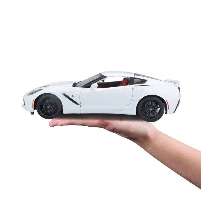 Maisto - CORVETTE ZR-1 de couleur blanche de 1992 - Echelle 1/18ème Maisto - CORVETTE ZR-1 de couleur blanche de 1992 - Echelle 1/18ème