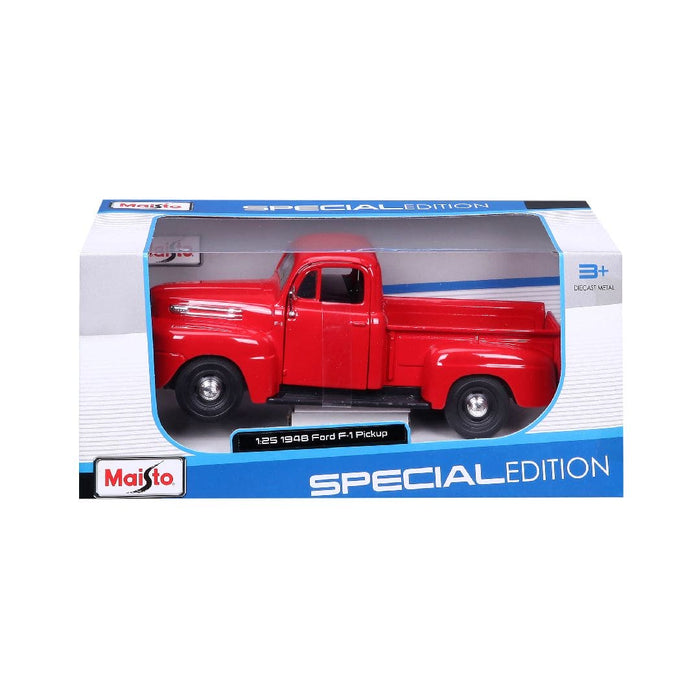 MAI31935 Maisto 1/25 SE 1948 Ford F-1 Pickup (Red)