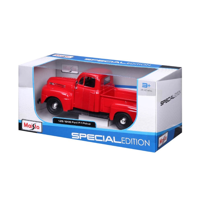 MAI31935 Maisto 1/25 SE 1948 Ford F-1 Pickup (Red)