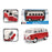 MAI31956 Maisto 1/25 SE Volkswagen Van "Samba" (White/Red)