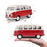MAI31956 Maisto 1/25 SE Volkswagen Van "Samba" (White/Red)