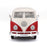MAI31956 Maisto 1/25 SE Volkswagen Van "Samba" (White/Red)