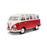 MAI31956 Maisto 1/25 SE Volkswagen Van "Samba" (White/Red)