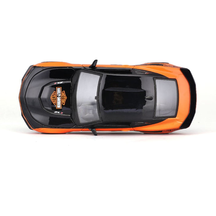 MAI32271 Maisto 1/24 H-D Custom 2017 Chevrolet Camaro ZL1 (Black/Orange)