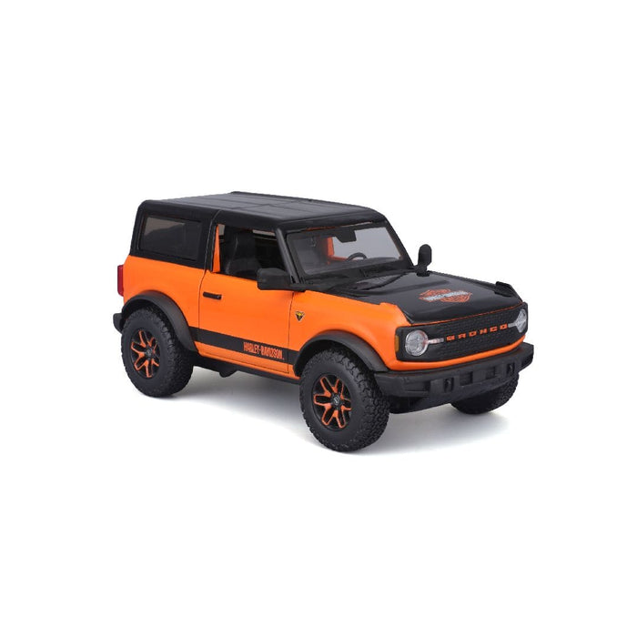 MAI32272 Maisto 1/24 H-D Custom 2021 Ford Bronco (Orange/Black)