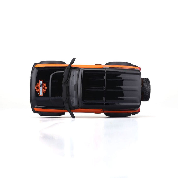 MAI32272 Maisto 1/24 H-D Custom 2021 Ford Bronco (Orange/Black)