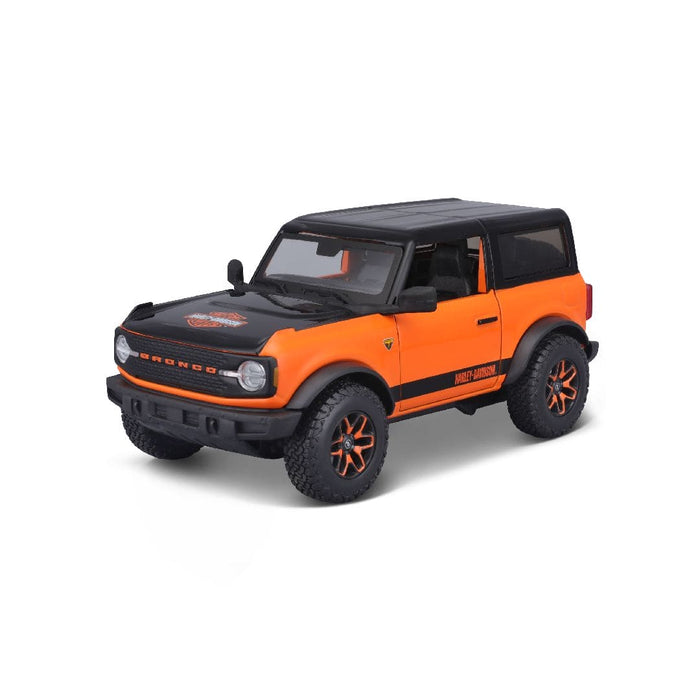MAI32272 Maisto 1/24 H-D Custom 2021 Ford Bronco (Orange/Black)