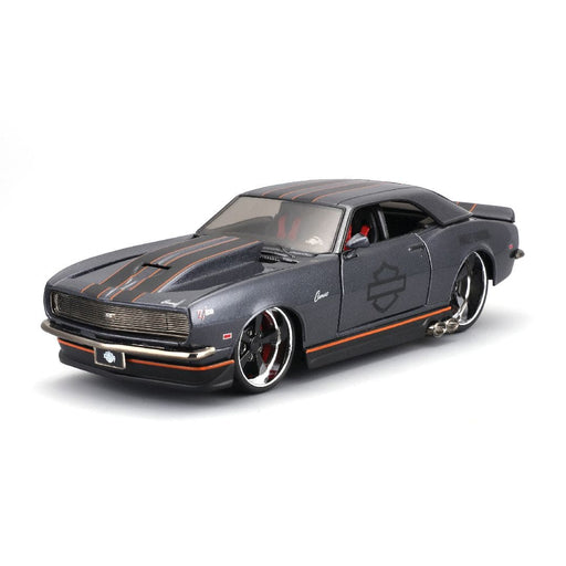 MAI32273 Maisto 1/24 H-D Custom 1968 Chevrolet Camaro (Met. Gray)