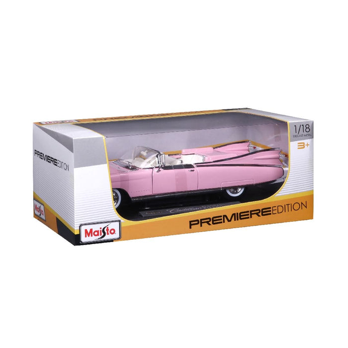 MAI36813 Maisto 1/18 PE 1959 Cadillac Eldorado Biarritz (Pink)