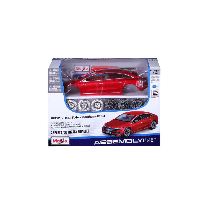 MAI39261 Maisto 1/24 AL 2022 Mercedes-EQ EQS (Met Red)
