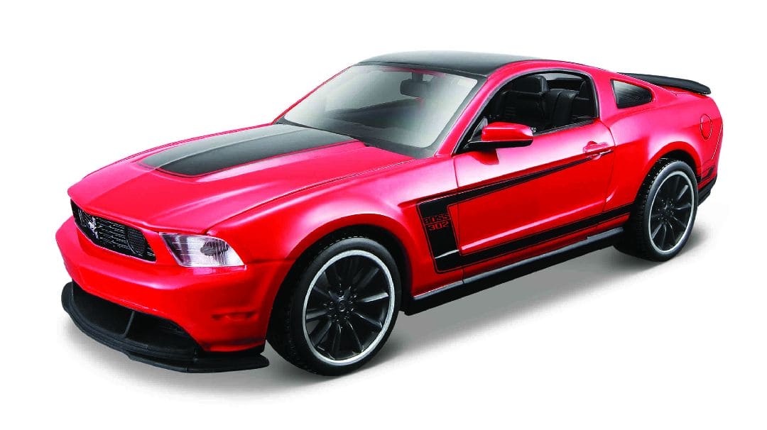 MAI39269 Maisto 1/24 AL 2012 Ford Mustang Boss 302 (Red)