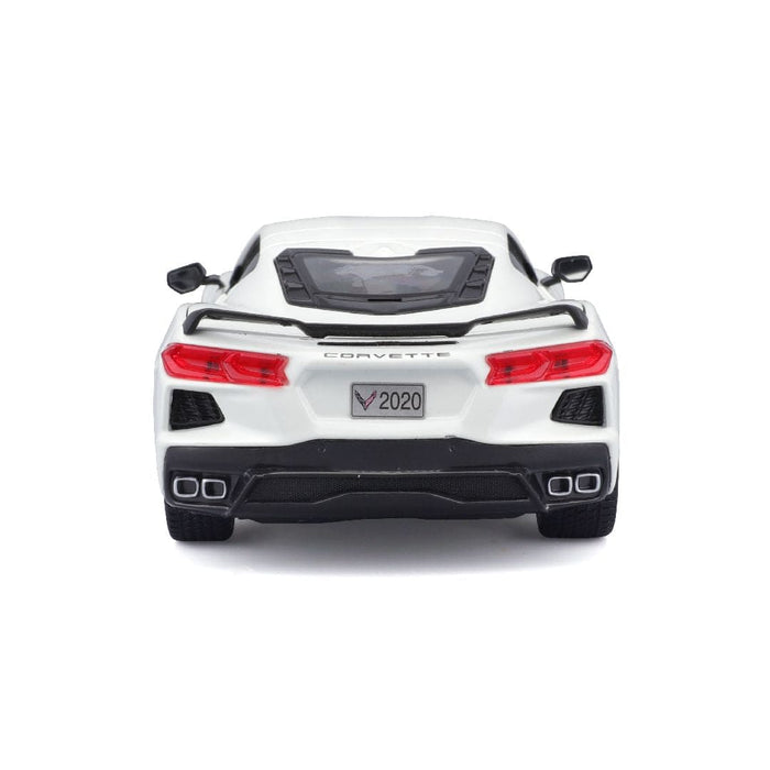 MAI39525 Maisto 1/24 AL 2020 Chevrolet Corvette Stingray Coupe (White)