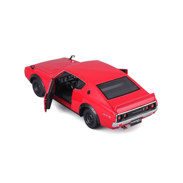 MAI39528 Maisto 1/24 AL 1973 Nissan Skyline 2000GT-R (Red)