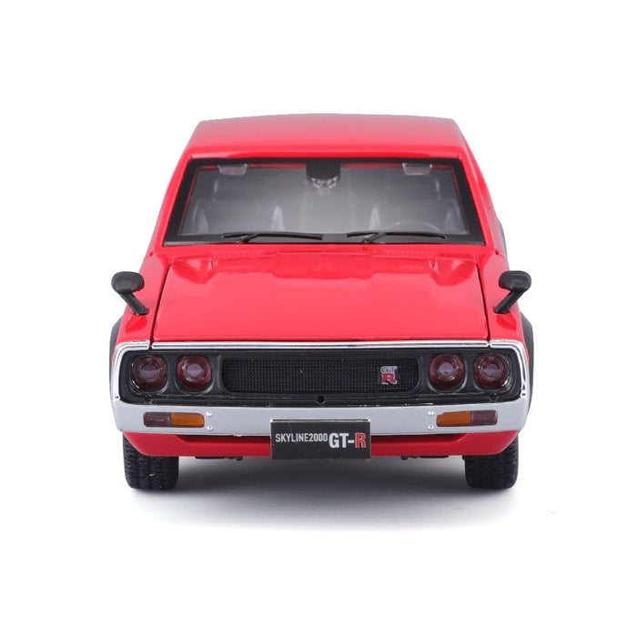 MAI39528 Maisto 1/24 AL 1973 Nissan Skyline 2000GT-R (Red)