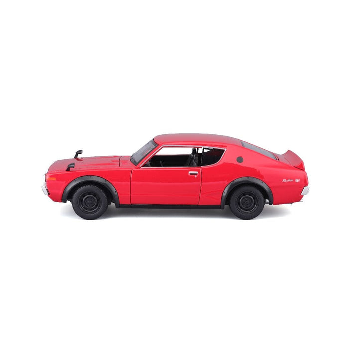 MAI39528 Maisto 1/24 AL 1973 Nissan Skyline 2000GT-R (Red)