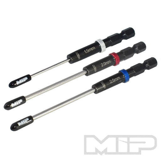 MIP9612 Speed Tip? Hex Driver Wrench Set Gen 2, Metric (3), 1.5mm, 2.0mm, & 2.5mm