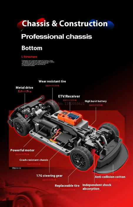 MN-268B R/C drift car MN-268