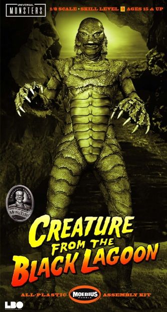 MOE980 Moebius Creature From The Back Lagoon 1/8 Model Kit