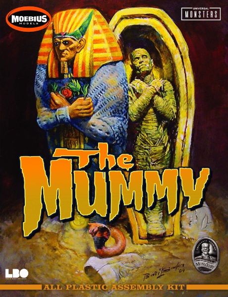 MOE982 Moebius The Mummy 1/8 Model Kit