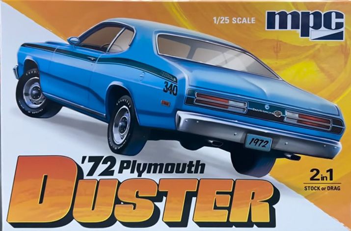 MPC1006/12 AMT 1/25 1972 Plymouth Duster Model Kit (Level 2)