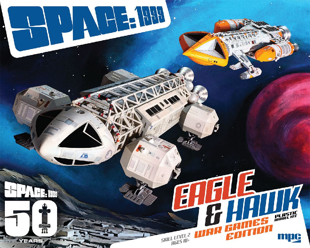 MPC1033/06 MPC 1/72 Space: 1999 Eagle & Hawk War Games Edition (Level