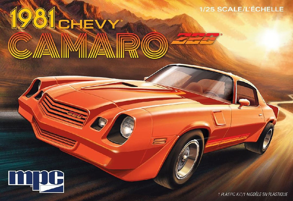MPC981M/12 MPC 1981 Chevy Camaro Pro Street 1/25 Model Kit (Level 2)