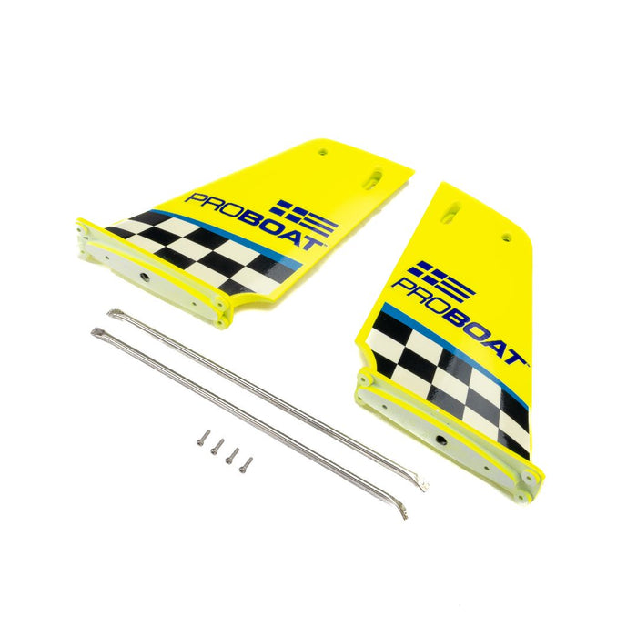 PRB-4055 Pro Boat Vertical Fins: U-34 Hydro