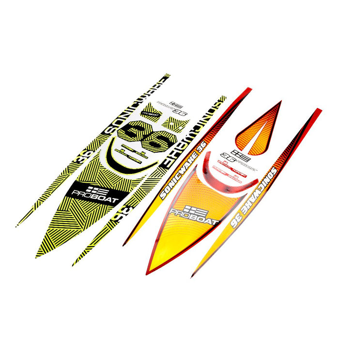 PRB-4099 Pro Boat Decal Set: Sonicwake V3