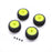 PRO-2632 Blockade Tire, Pro-Line OE, Wheel, Yellow, Mounted: Micro-T