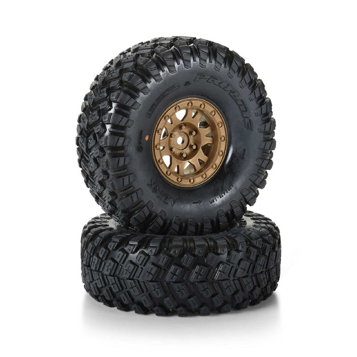 PRO1025415 Pro-Line Aztek G8 1.9" Crawler Tires on 12mm Bronze Impulse (2)