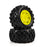 PRO1030112 Pro-Line Badlands MX MT Tires MTD Split Six Mini KRATON Yellow
