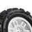 PRO1030113 Pro-Line Badlands MX MT Tires MTD Split Six Mini KRATON White