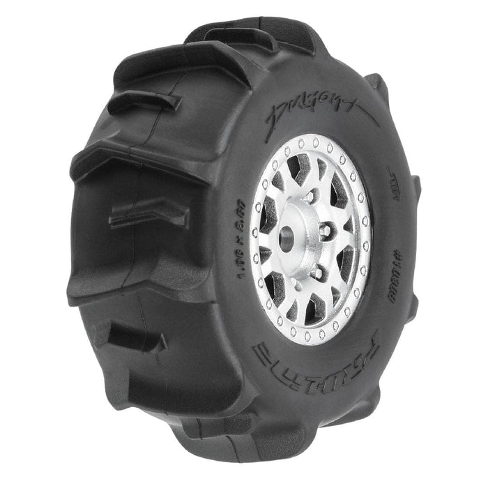 PRO1030910 1/16 Dumont F/R Tires MTD 12mm Black Impulse (4): Mojave GROM