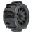 PRO1031110 1/18 Dumont F/R Tires MTD 12mm Black Raid (4): Granite GROM