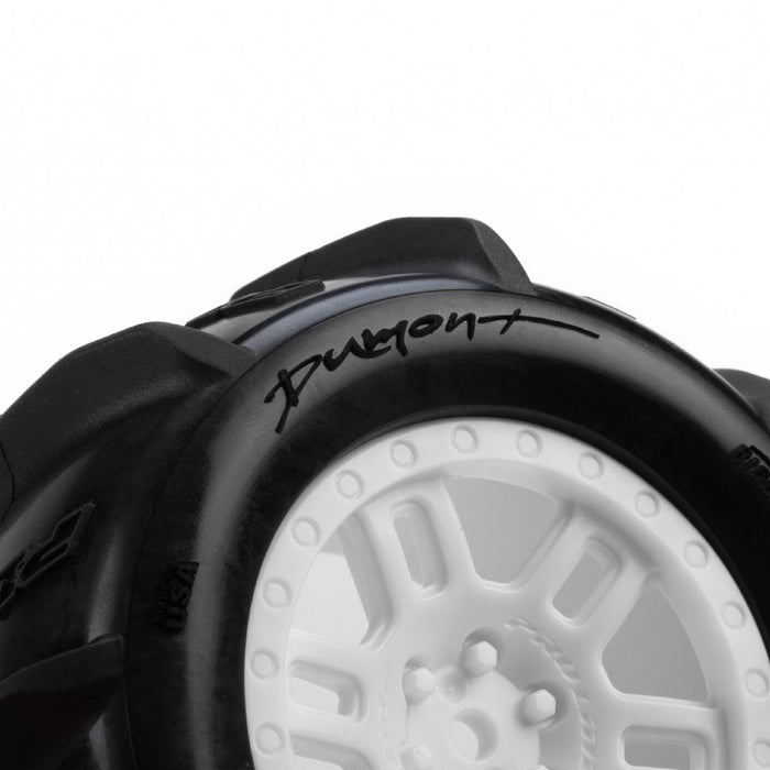 PRO1031213 Pro-Line Dumont MT Tires MTD Split Six Mini KRATON - White