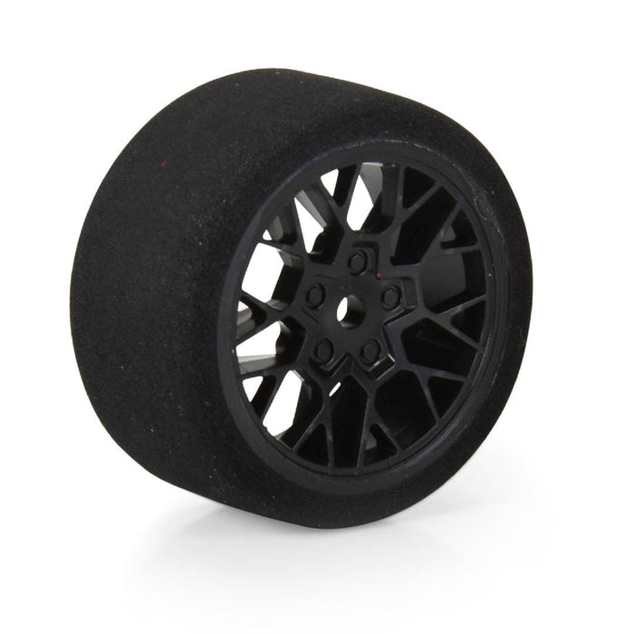 PRO1031610 Pro-Line Fifty6 Foam Tire on Circuit Black Wheel 8mm Hex (4)